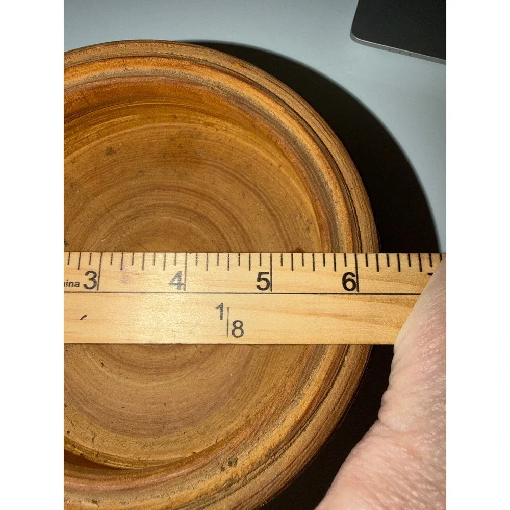 Handcrafted Live Edge Wooden Bowl Rustic Natural Bark Decorative Centerpiece